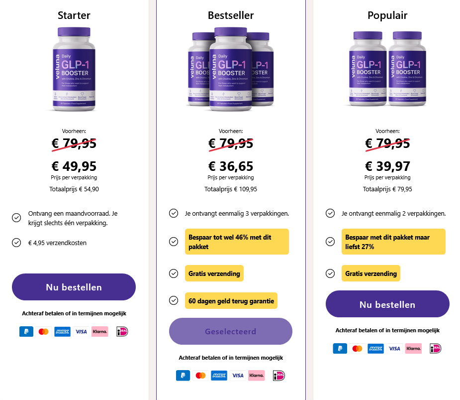 Veluna GLP-1 Booster 2