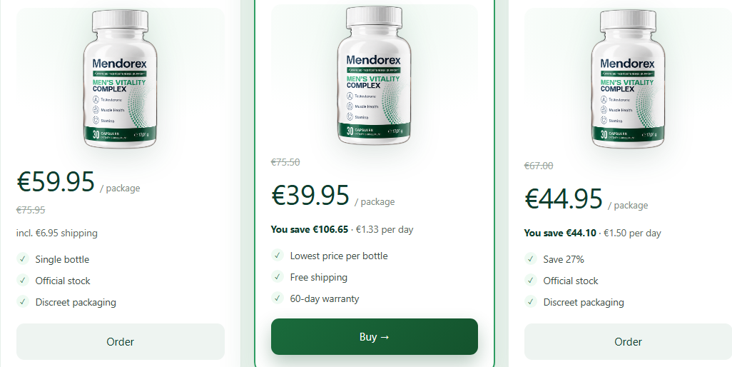 Mendorex Capsules