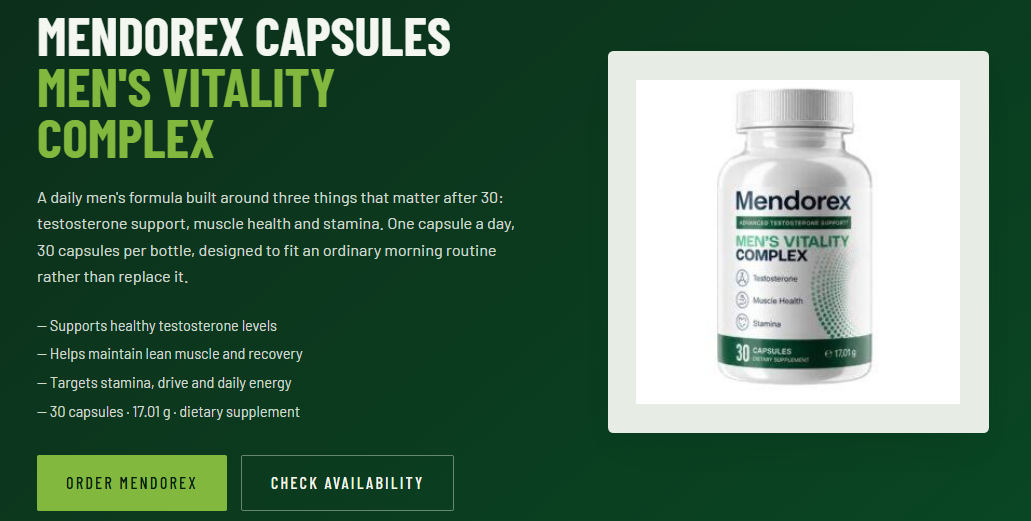 Mendorex Capsules